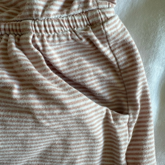 Vignette, Pink and White stripes, romper, size 6T - Picture 5 of 5